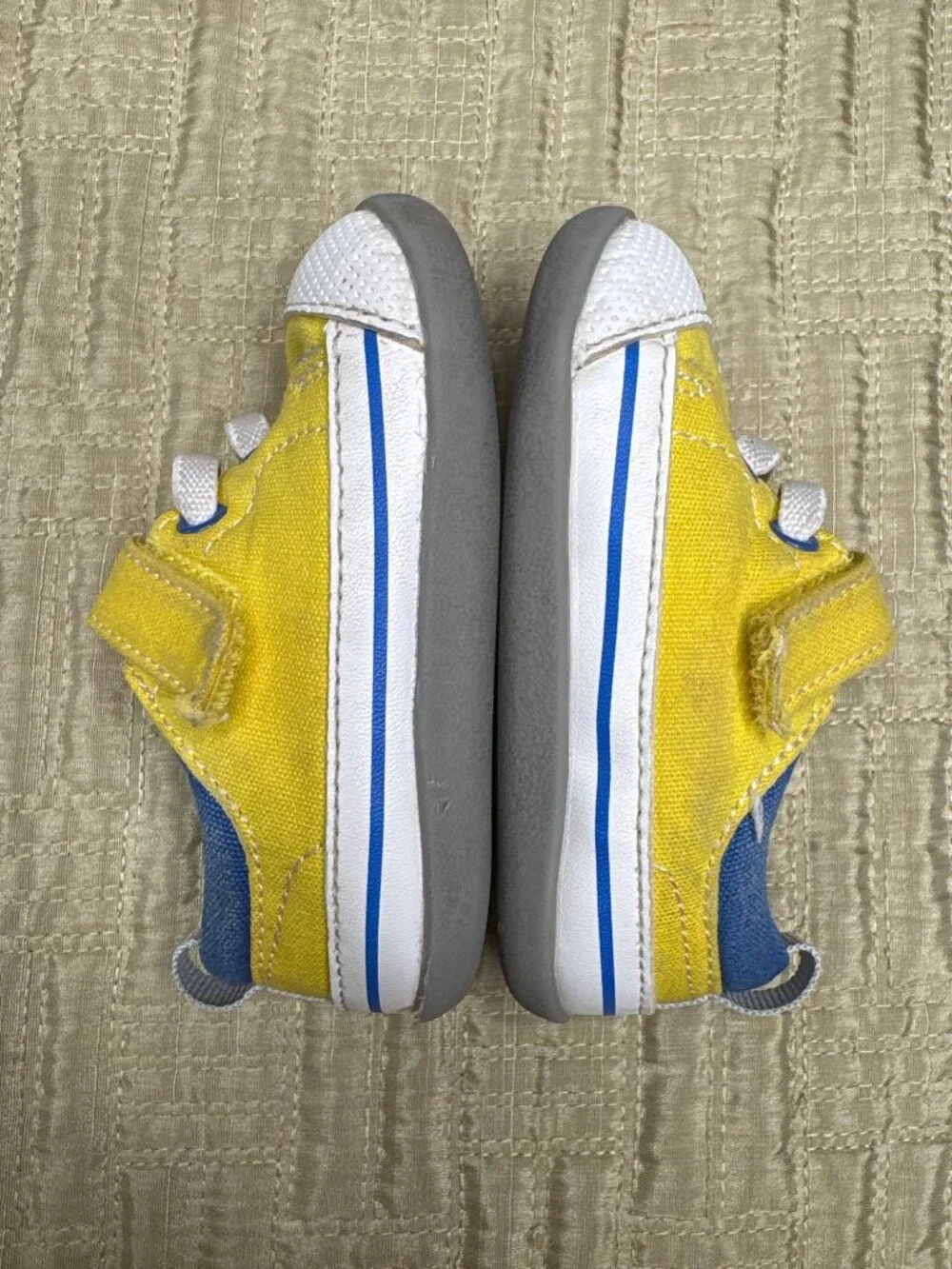 Infant 4 See Kai Run Stevie Yellow First Walker Shoes
